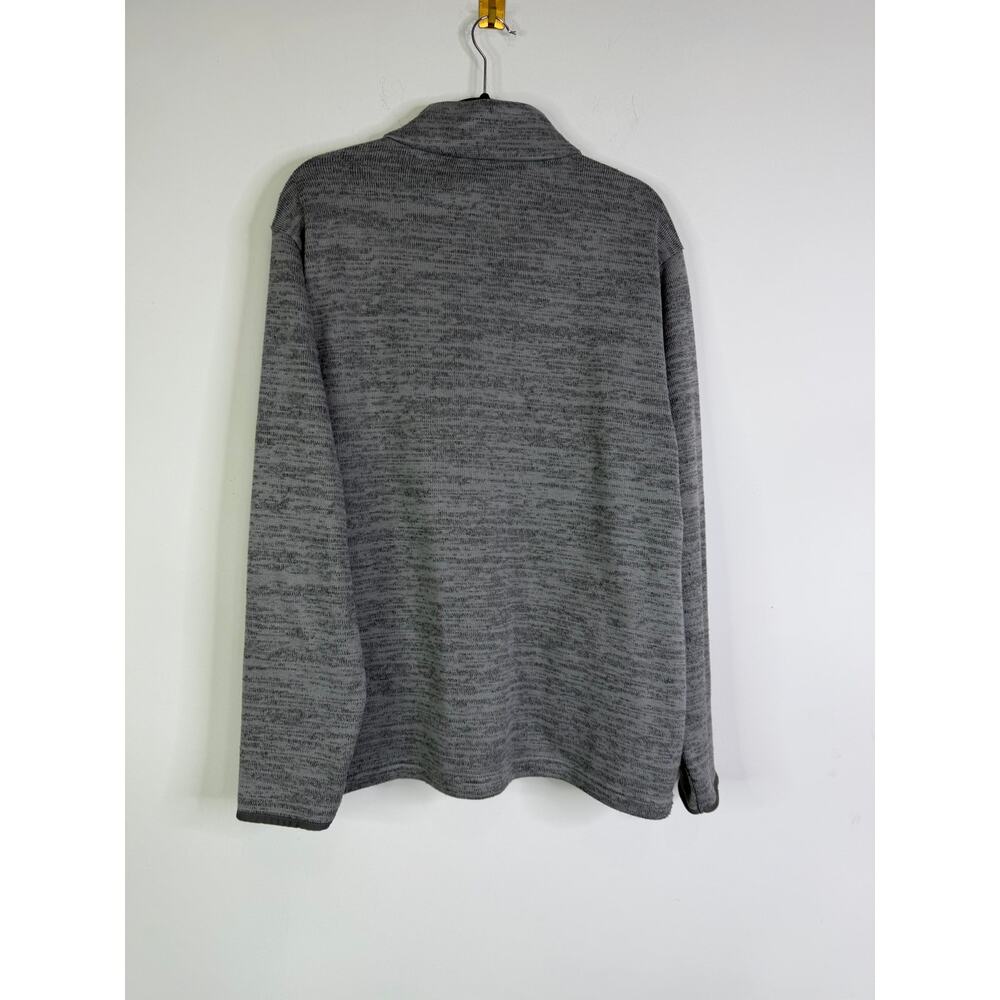 Criquet Men's Sweater Fleece Jacket Gray Size XL - Picture 6 of 6